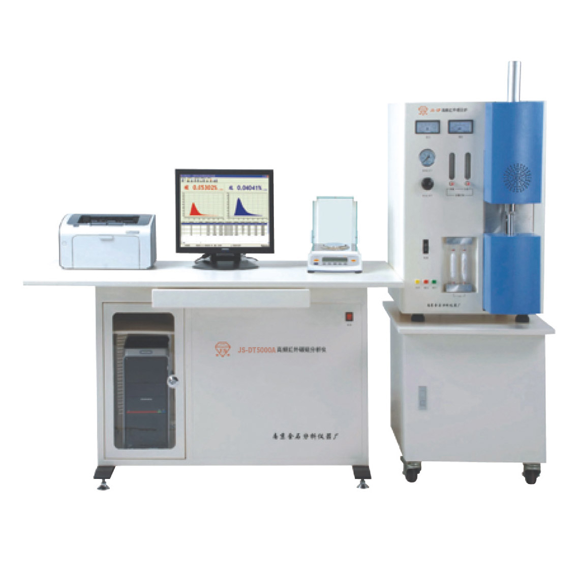 JS-DT5000A型高频红外碳硫分析仪